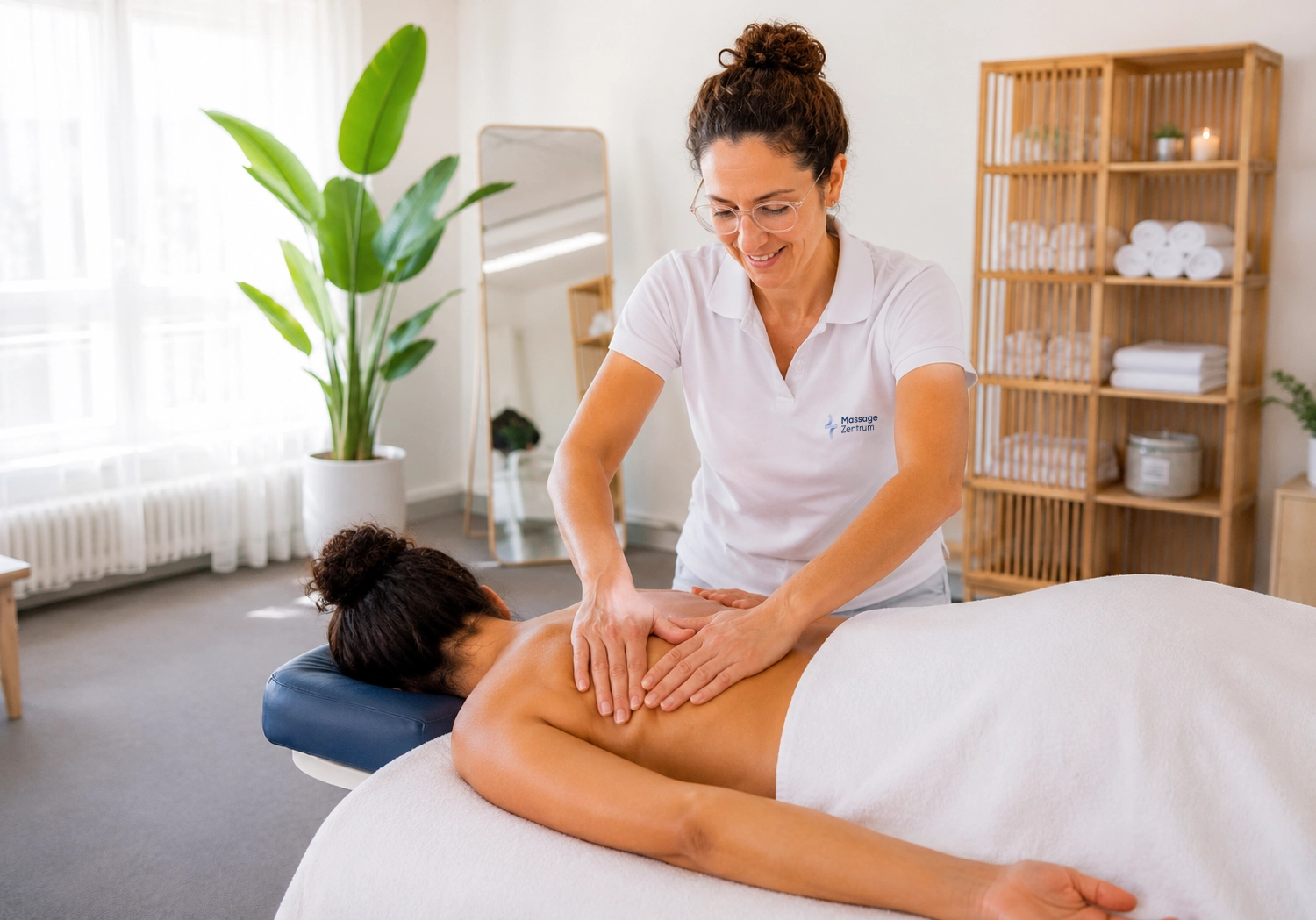 Behandlung der Rückenmuskulatur – Massagepraxis für Zug